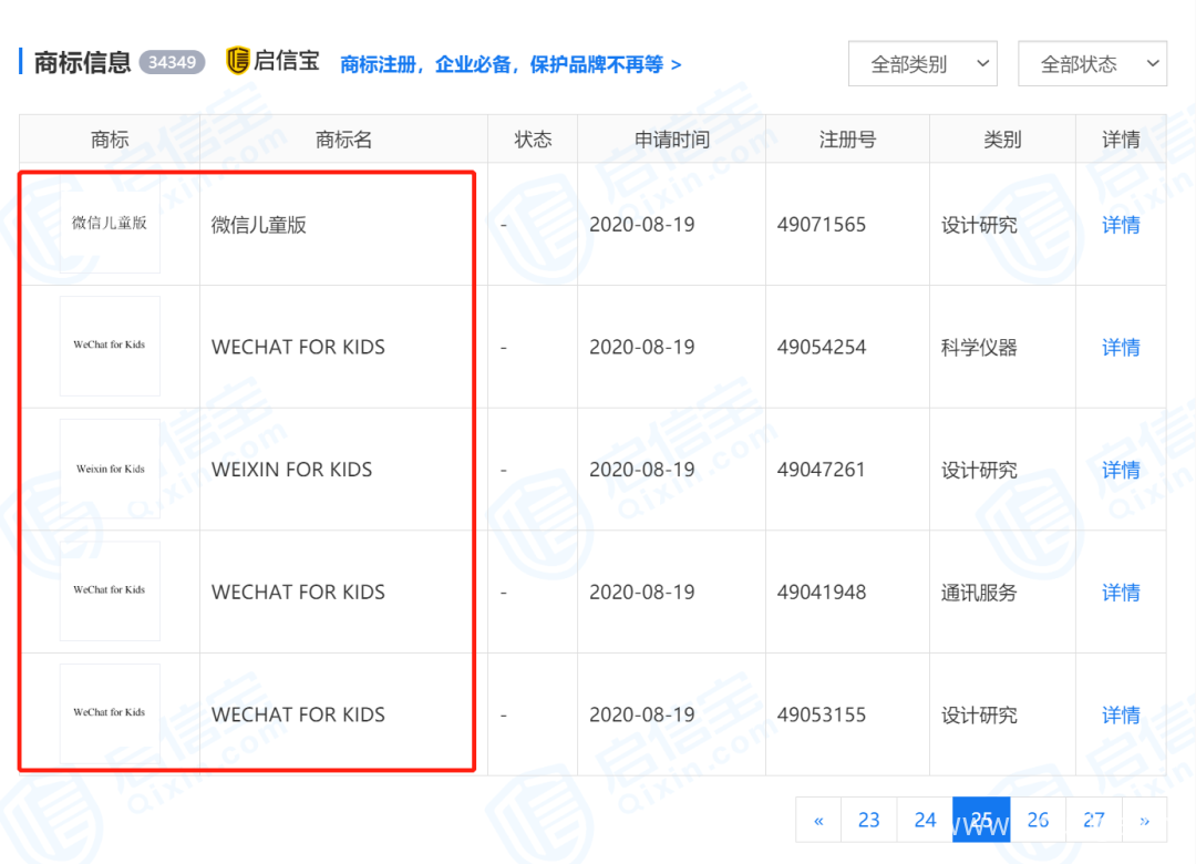 微信或推出儿童版,最新消息微信儿童版商标曝光