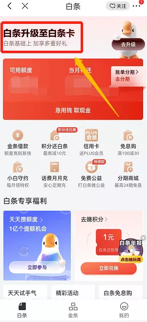 京东白条卡和白条的区别，白条有必要升级成白条卡吗-1