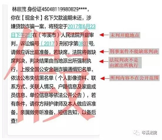 网贷逾期1068开头的开庭短信是真的吗？-1