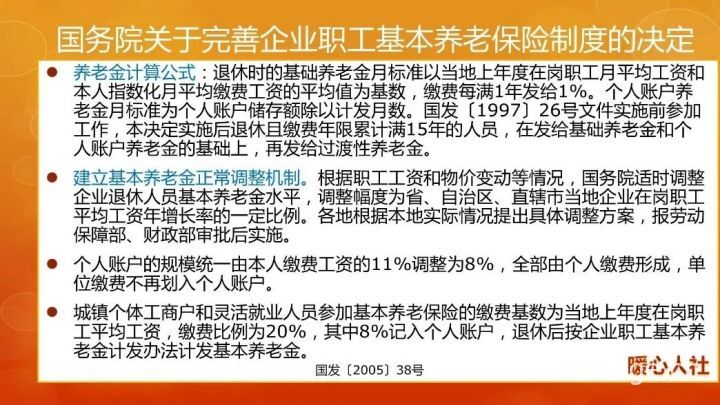 过渡性养老金计算方法，举例和计算公式如下-1