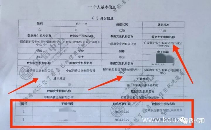 征信报告怎么看有没有问题，个人征信报告图解-1